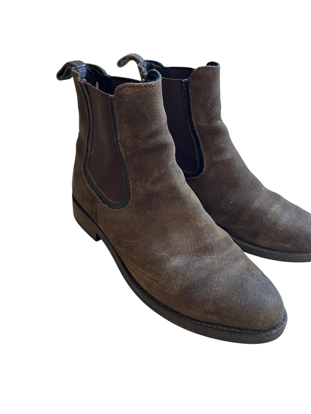 Thursday Boot Co Duchess Chelsea Boots Dark Olive( Brown) Suede Women's Size 6